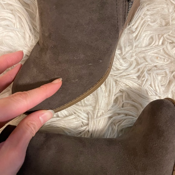 Brown | Wedge | Ankle Booties - Picture 13 of 15